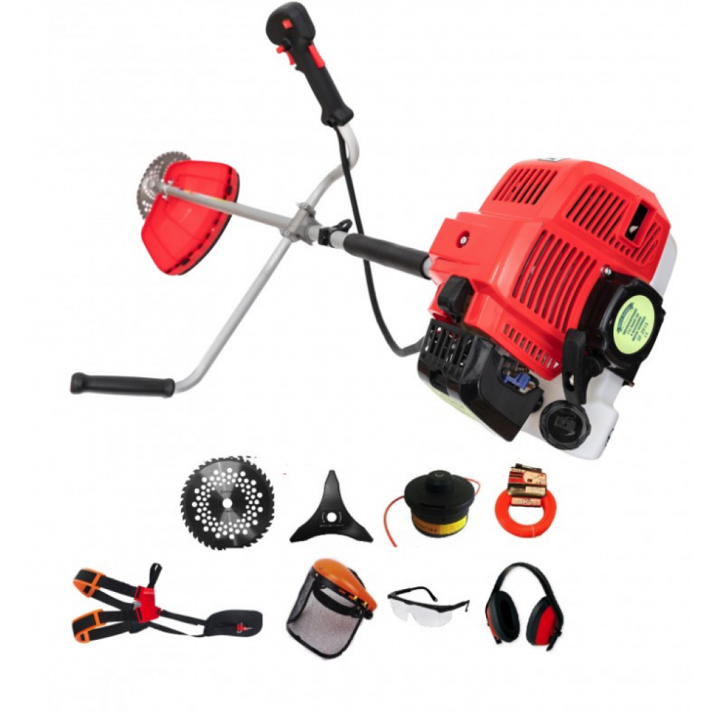 Motocoasa pe benzina Micul Fermier 712 (8 accesorii) -